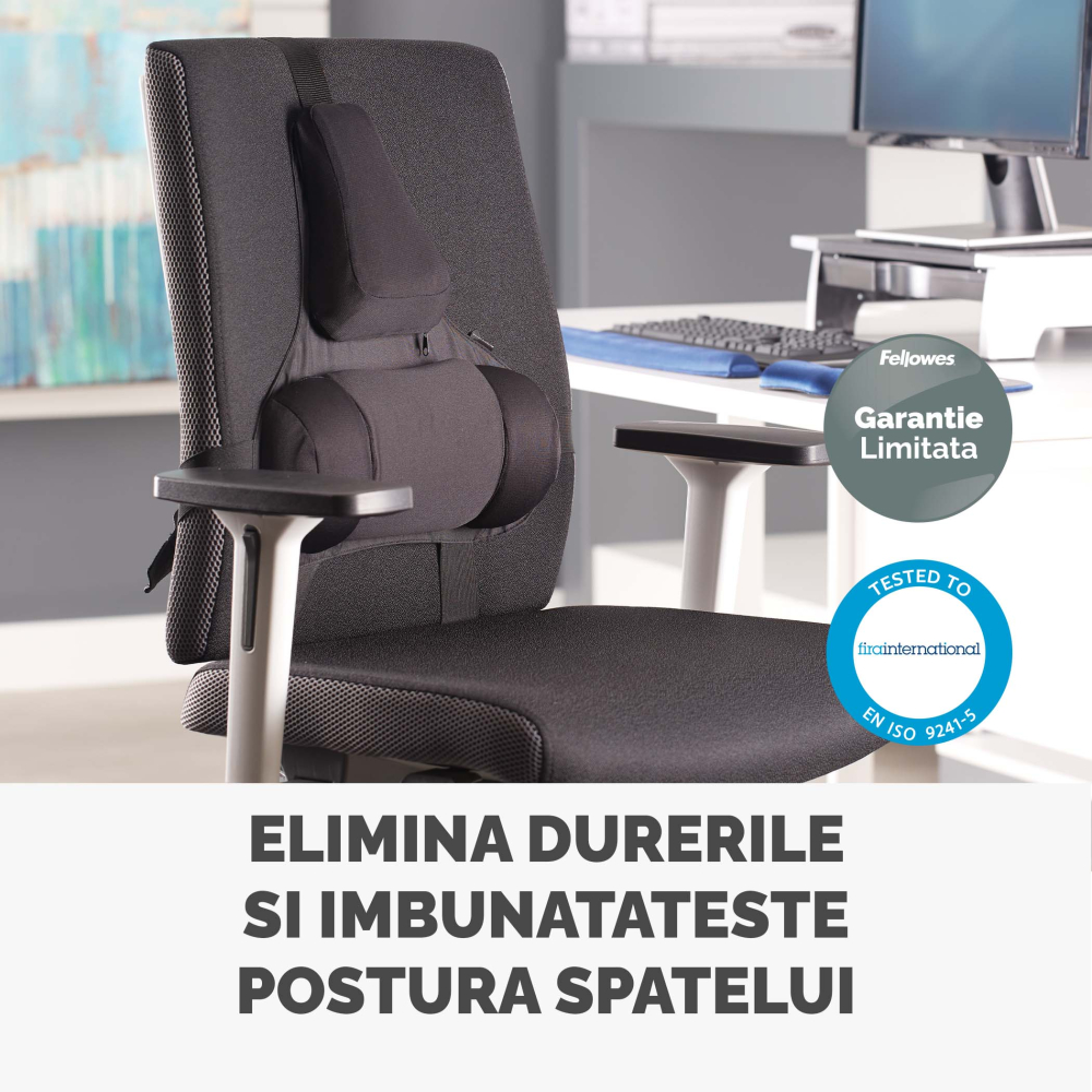 Suport ergonomic pentru spate pro series ultimate fellowes [4]