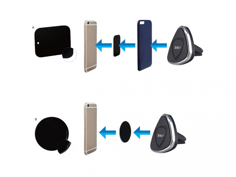 Suport magnetic de telefon pentru ventilație [2]