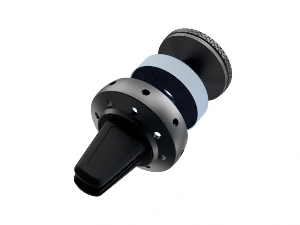 Suport magnetic de telefon pentru ventilație FreshDot, Odorizant Antitabac, gri [2]