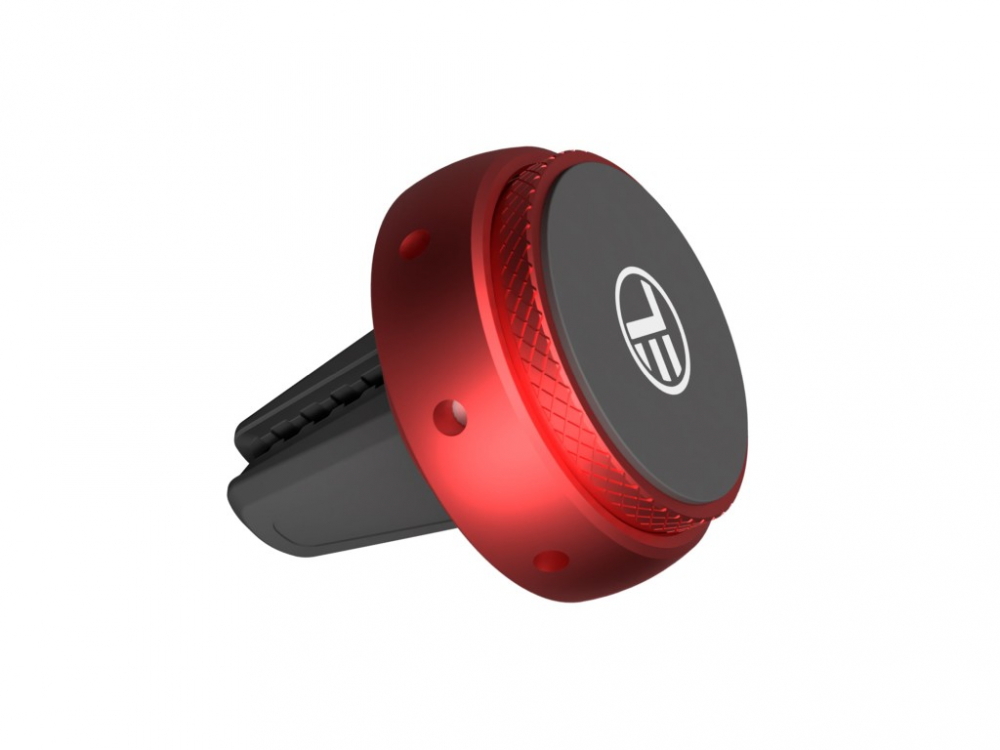 Suport magnetic de telefon pentru ventilație FreshDot, Odorizant Bubble Gum, roșu [1]