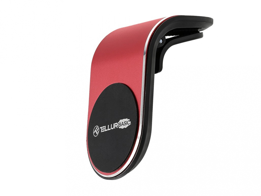 Suport magnetic Tellur Basic de telefon pentru ventilație MCM7, roșu [1]