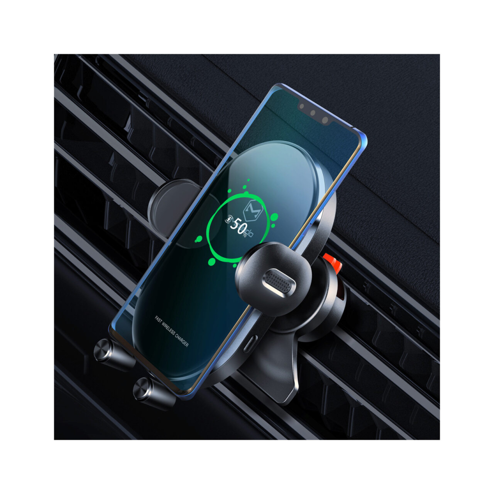 Suport Mcdodo Auto Space Series cu Wireless Charger 15W Black [7]