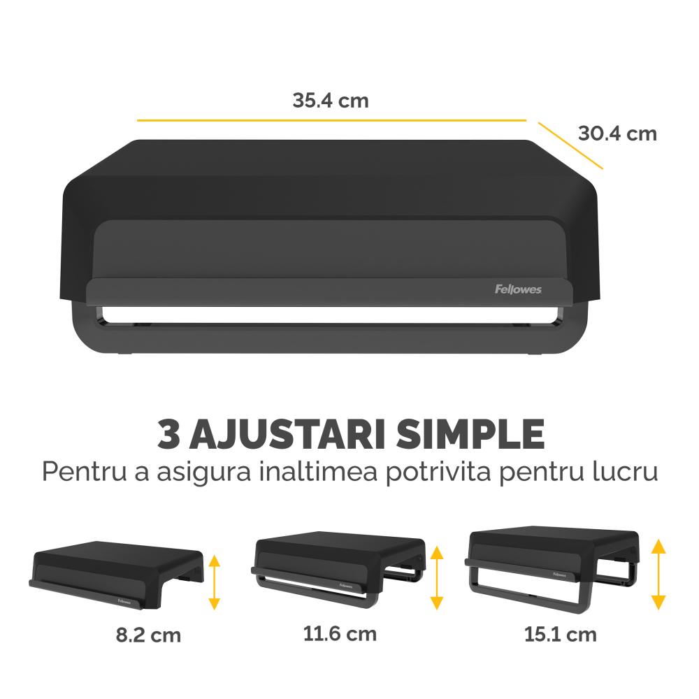 Suport monitor negru breyta [4]