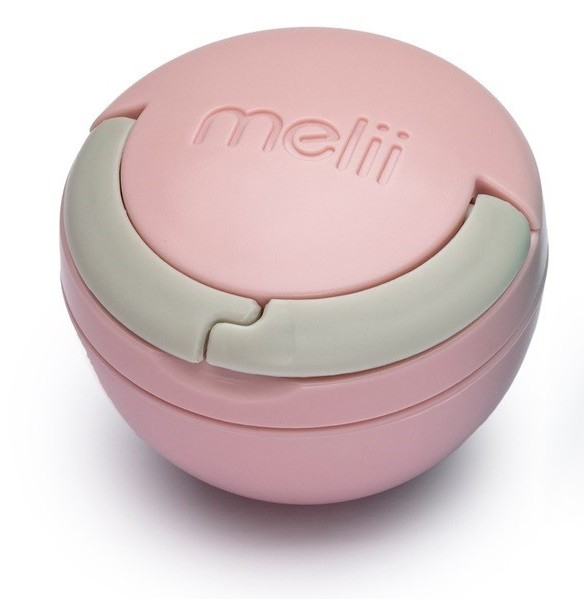 Suport pentru depozitare suzeta, melii, biluta pink&grey, varsta de la 0 luni la 3 ani [2]