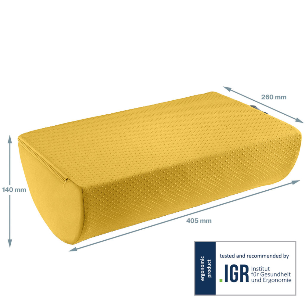 Suport pentru picioare galben chihlimbar cosy leitz [5]