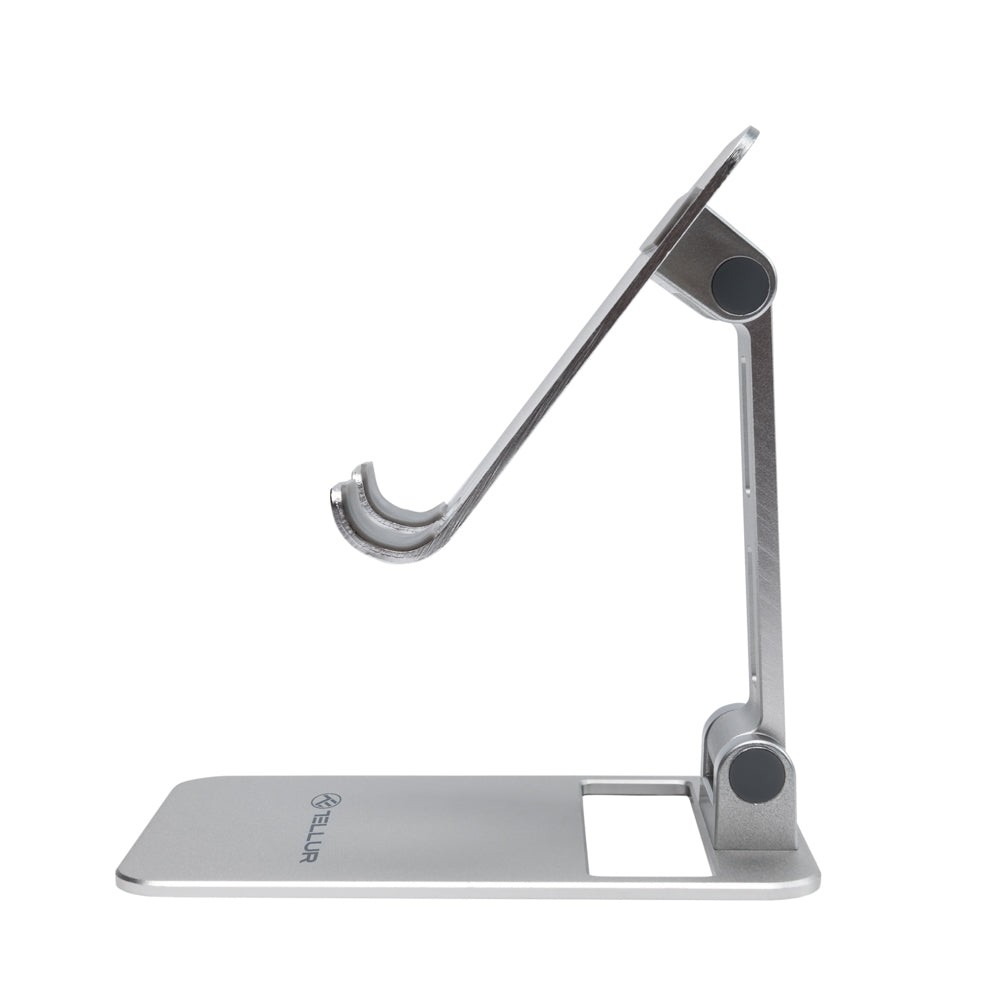 Suport Telefon Birou Tellur, Aluminiu, Argintiu [9]
