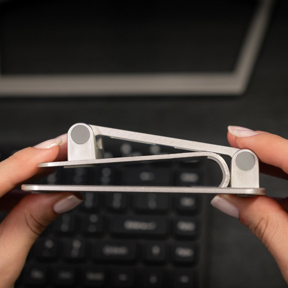 Suport Telefon Birou Tellur, Aluminiu, Argintiu [7]