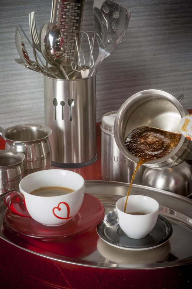 Suport ustensile inox, d:10 x 18 cm,vanora home [3]