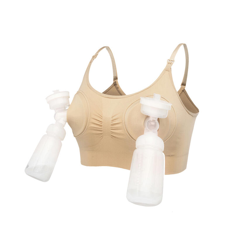 Sutien 2 in1 - Alaptare si sustinere pompa san (bej) [1]