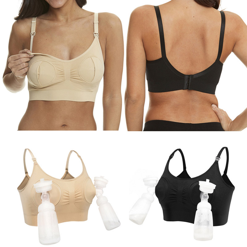 Sutien 2 in1 - Alaptare si sustinere pompa san (bej) [6]