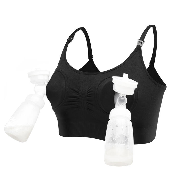 Sutien 2 in1 - Alaptare si sustinere pompa san (negru) [1]