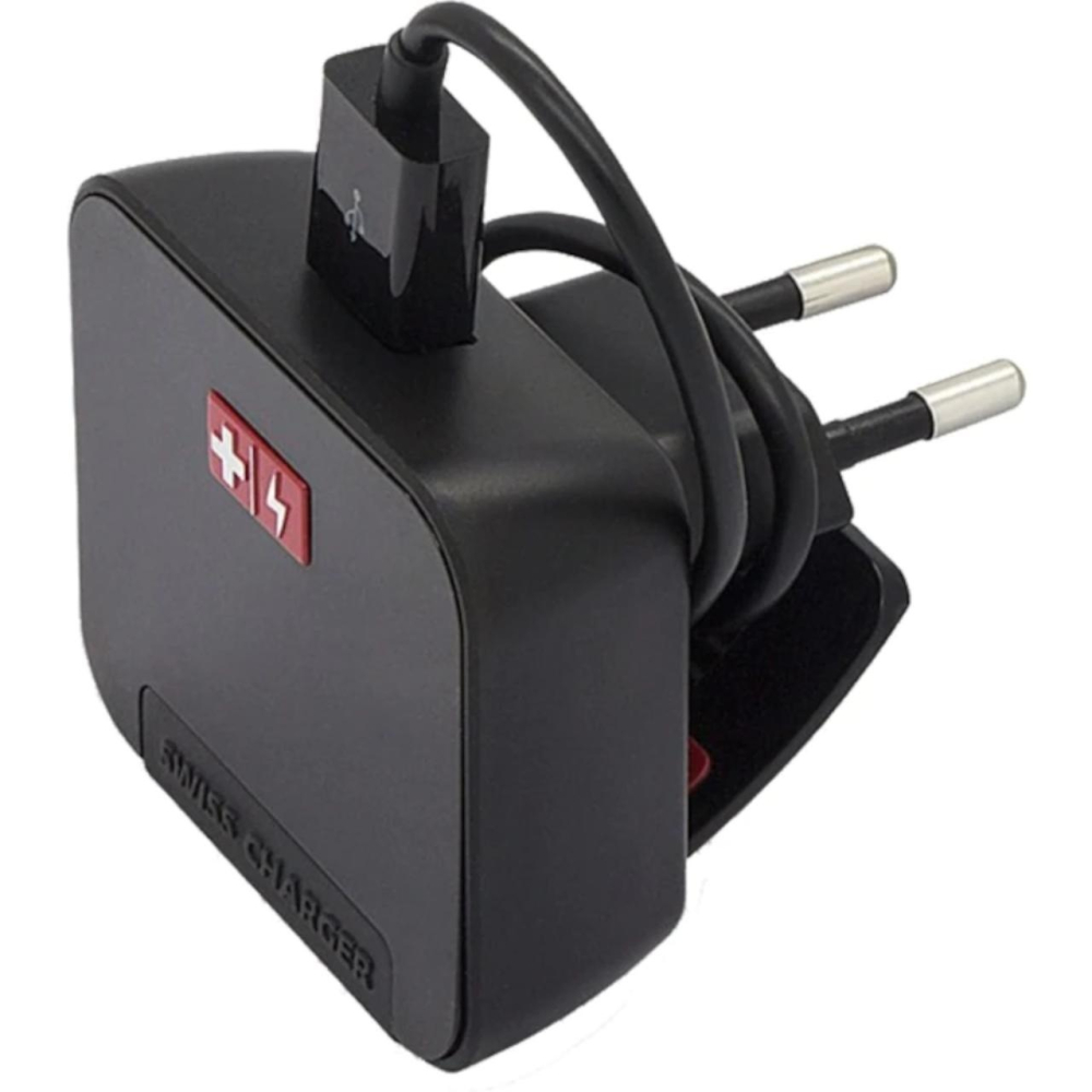 Swiss Charger Set Incarcator Retea 1A (stand si cablu MicroUSB inclus ) [3]