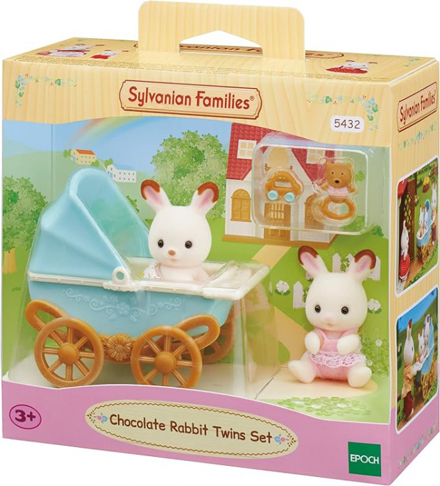Sylvanian Families-Set Carucior Iepurasi Gemeni [5]