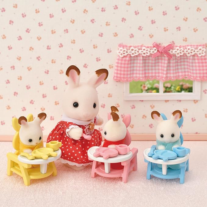 Sylvanian Families-Set De Ingrijire A Iepurasilor Tripleti [4]