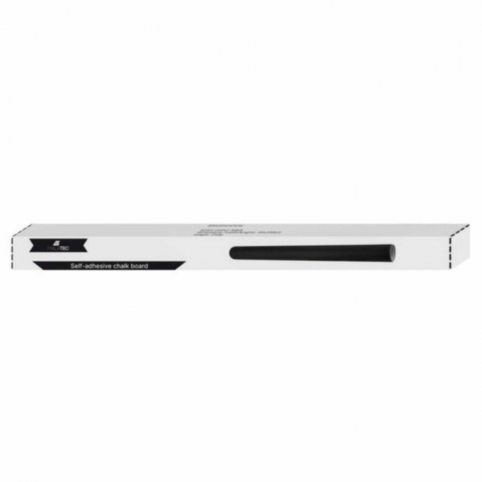 Tabla de scris autocolanta pentru multiple suprafete, tip tapet, reutilizabila, creta inclusa, usor de lipit, 45 x 200 cm, negru [13]