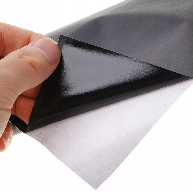 Tabla de scris autocolanta pentru multiple suprafete, tip tapet, reutilizabila, creta inclusa, usor de lipit, 45 x 200 cm, negru [3]