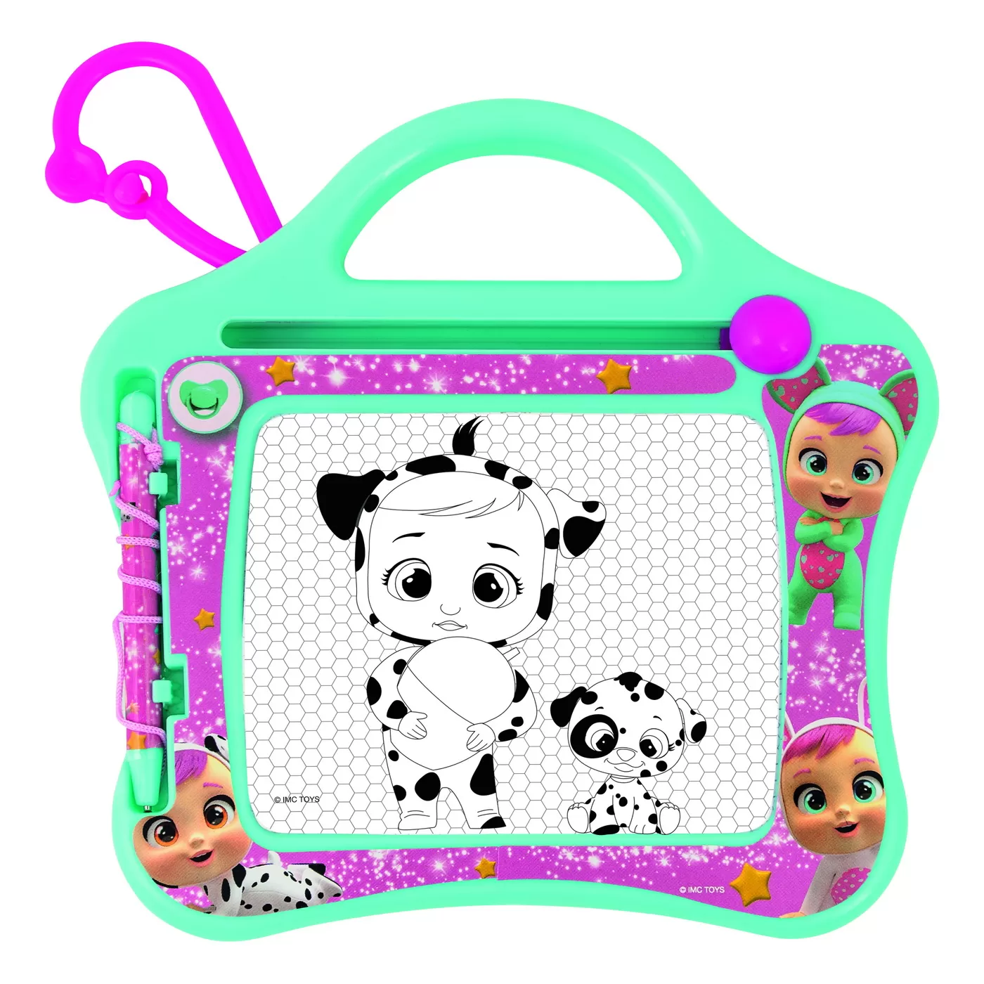 Tabla de scris Cry Babies Magic Scribbler, 3 ani+, multicolor, Jucarie educativa AS GAMES, varsta de la 3 ani la 5 ani [2]