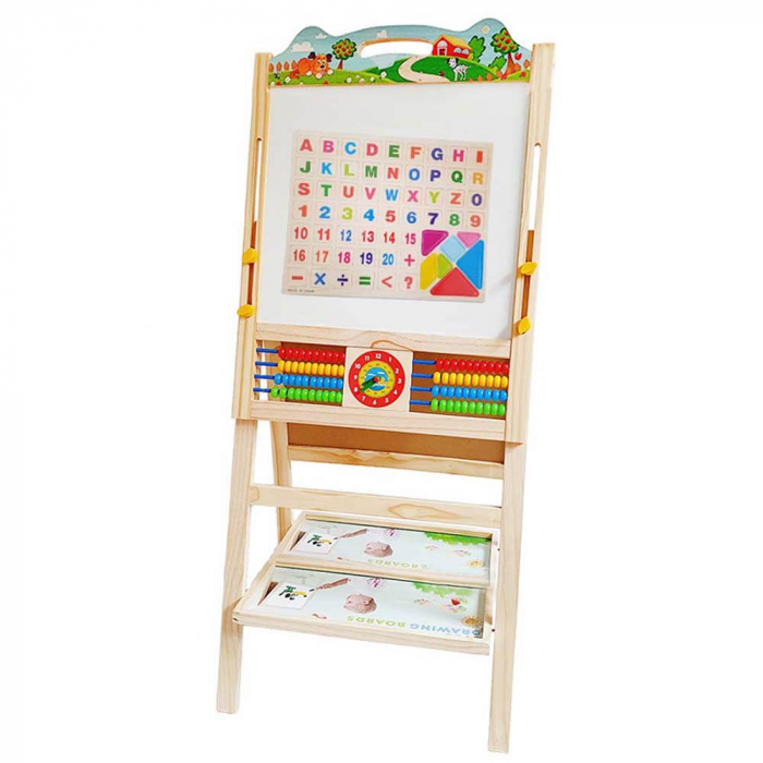 Tabla Magnetica Educativa cu 2 Fete ⭐ Litere si Cifre Magnet [2]
