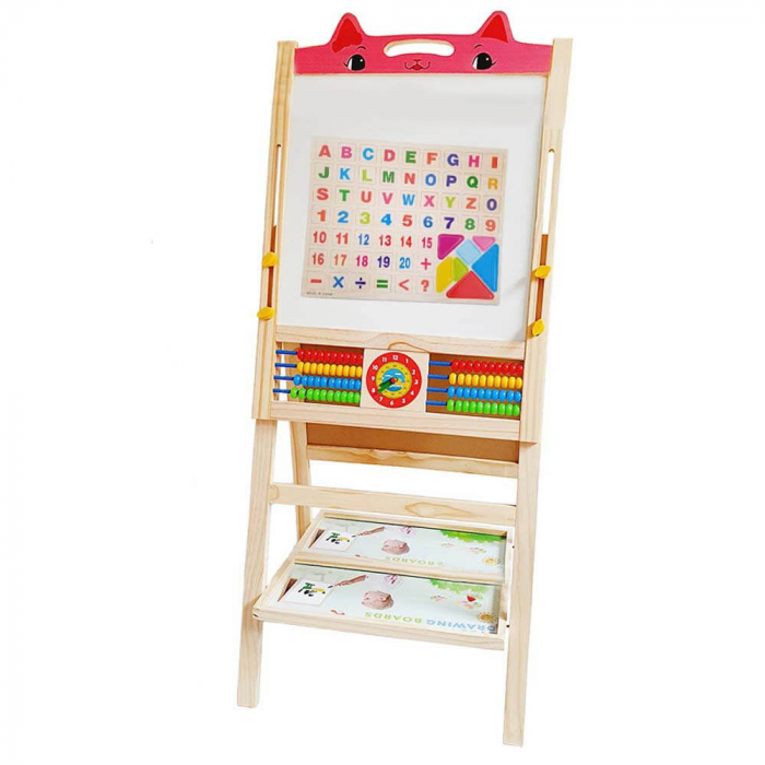 Tabla Magnetica Educativa cu 2 Fete ⭐ Litere si Cifre Magnet [2]