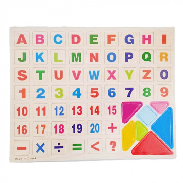 Tabla Magnetica Educativa cu 2 Fete ⭐ Litere si Cifre Magnet [4]
