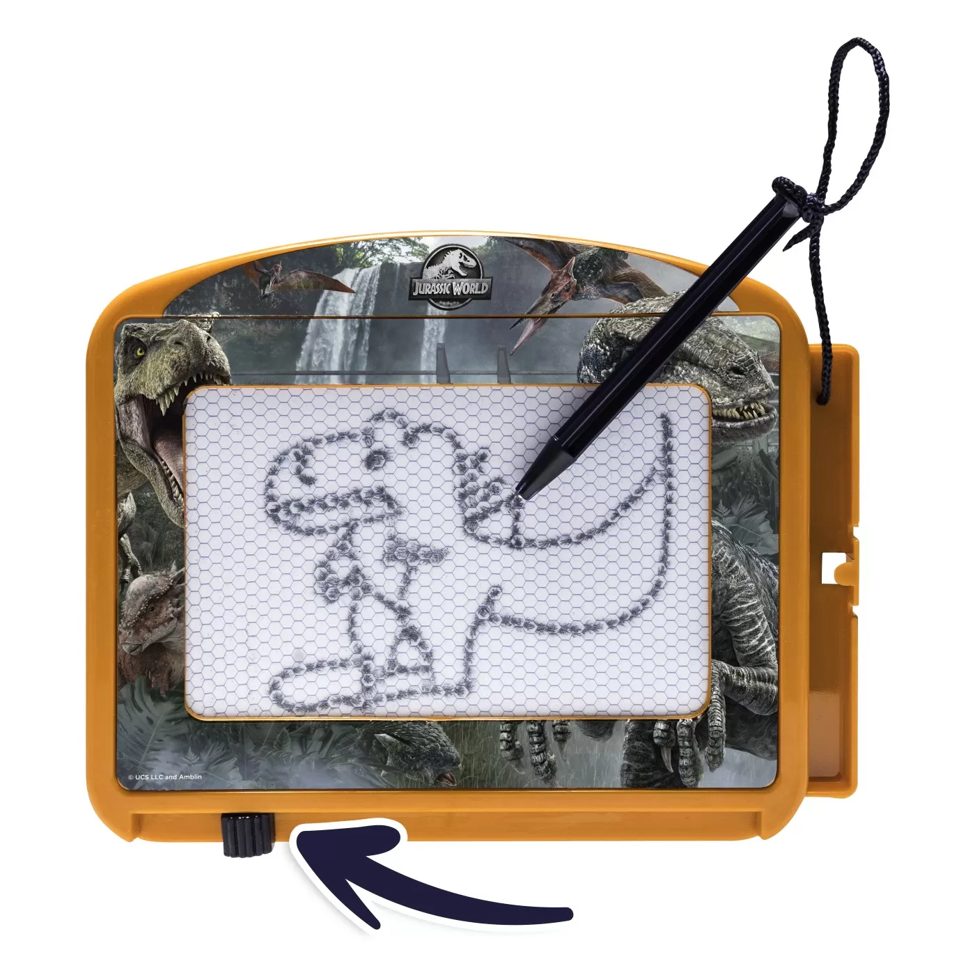 Tabla de scris sau desenat Jurassic World Magic Scribbler Travel, varsta de la 3 ani la 5 ani [2]