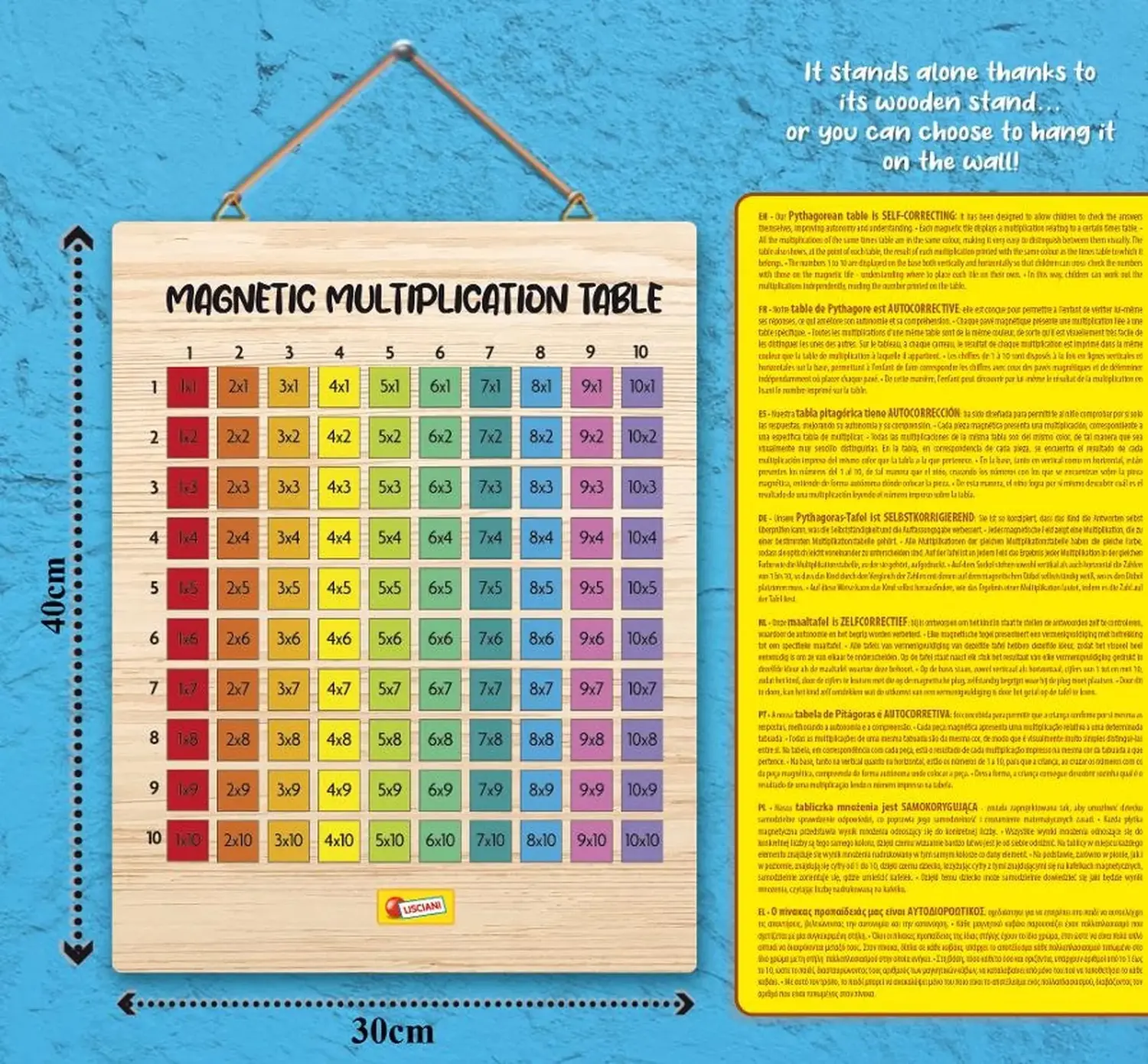 Tabla inmultirii magnetica [3]