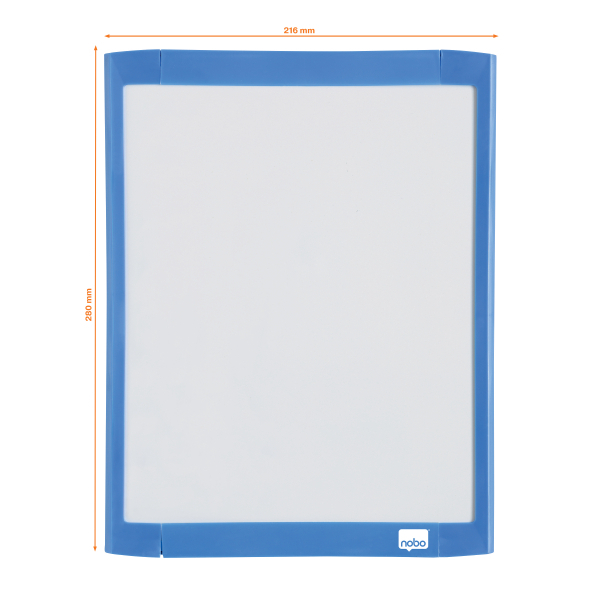 Tabla magnetica 21*28 cm + accesorii alba rama color nobo [3]