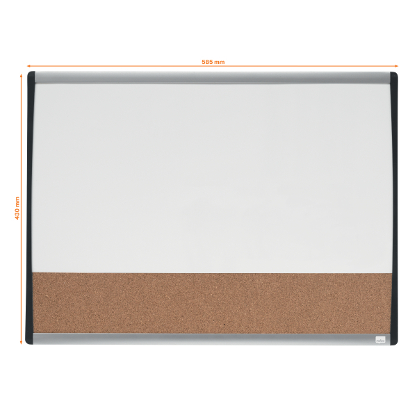 Tabla magnetica 58*43 cm combo + accesorii nobo [4]