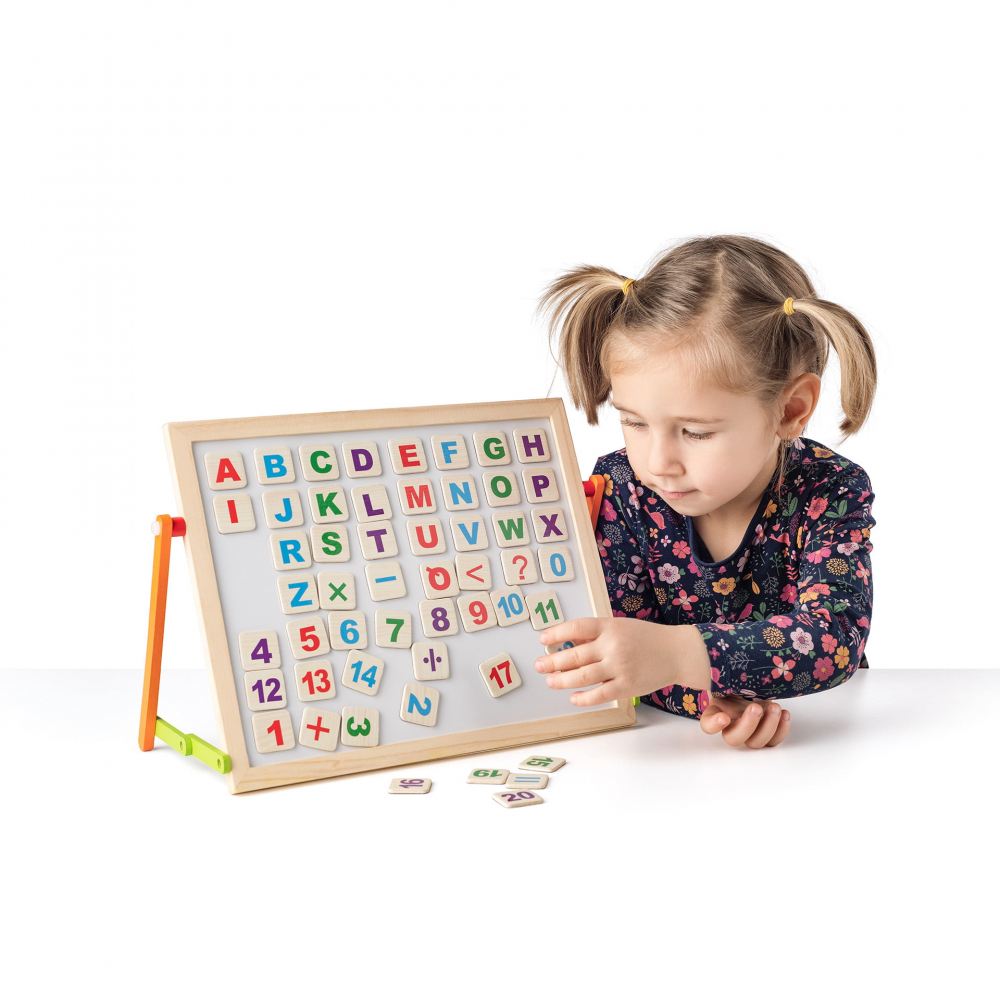 Tabla magnetica de pus pe masa cu alfabetar [5]