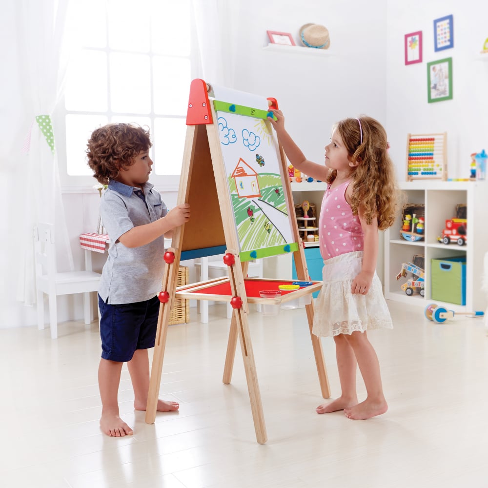Tabla magnetica dubla cu set creatie pentru copii  varsta 3 ani+,6 ani+ [4]