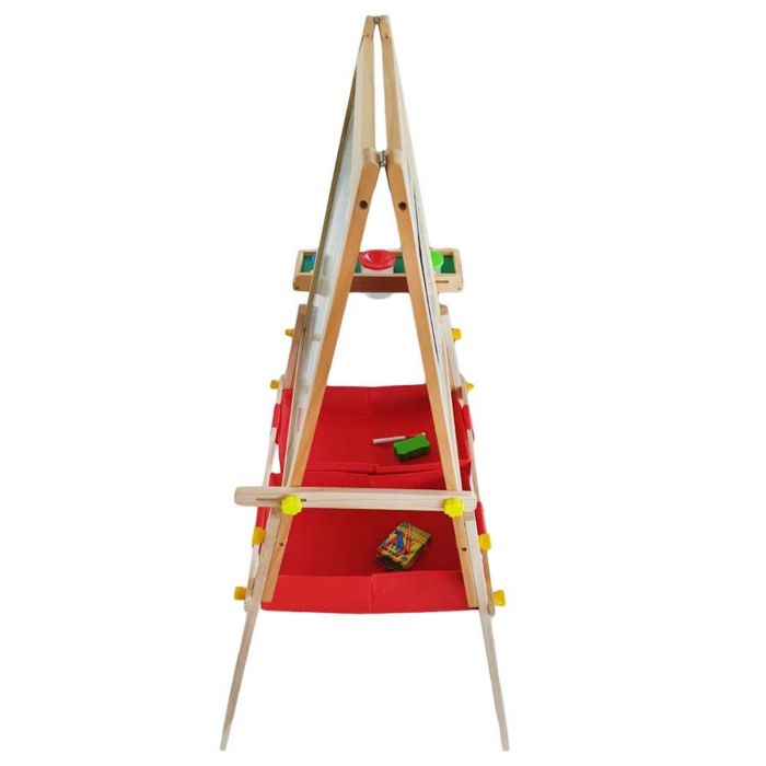Tabla magnetica pentru copii, din lemn, cu 2 fete - Micostore.ro [3]