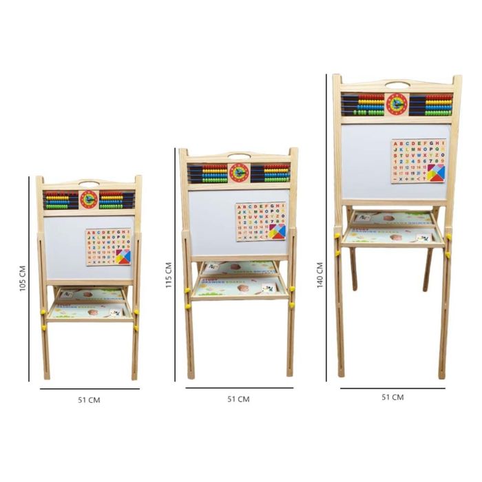 Tabla magnetica pentru copii, cu inaltime reglabila - Micostore.ro [2]