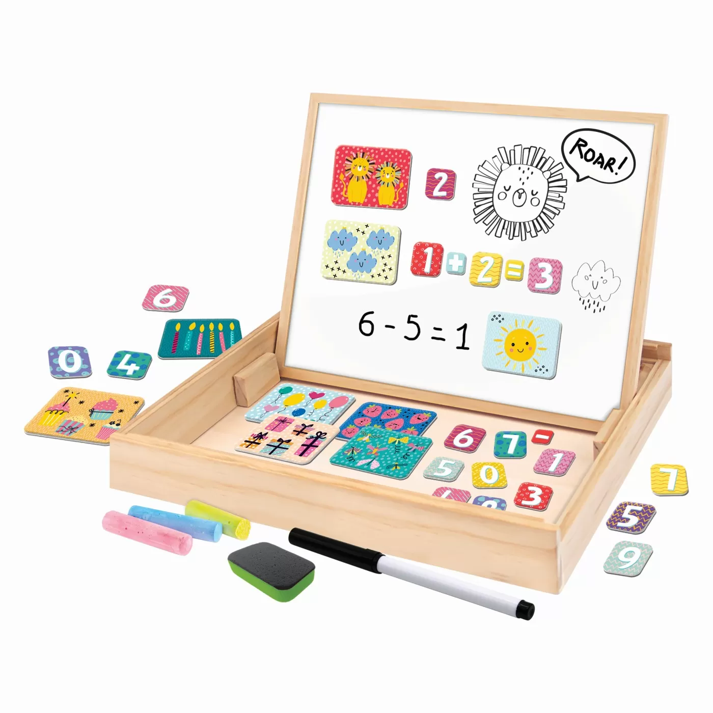 Tabla magnetica sevalet de masa, varsta de la 3 ani la 7 ani [2]
