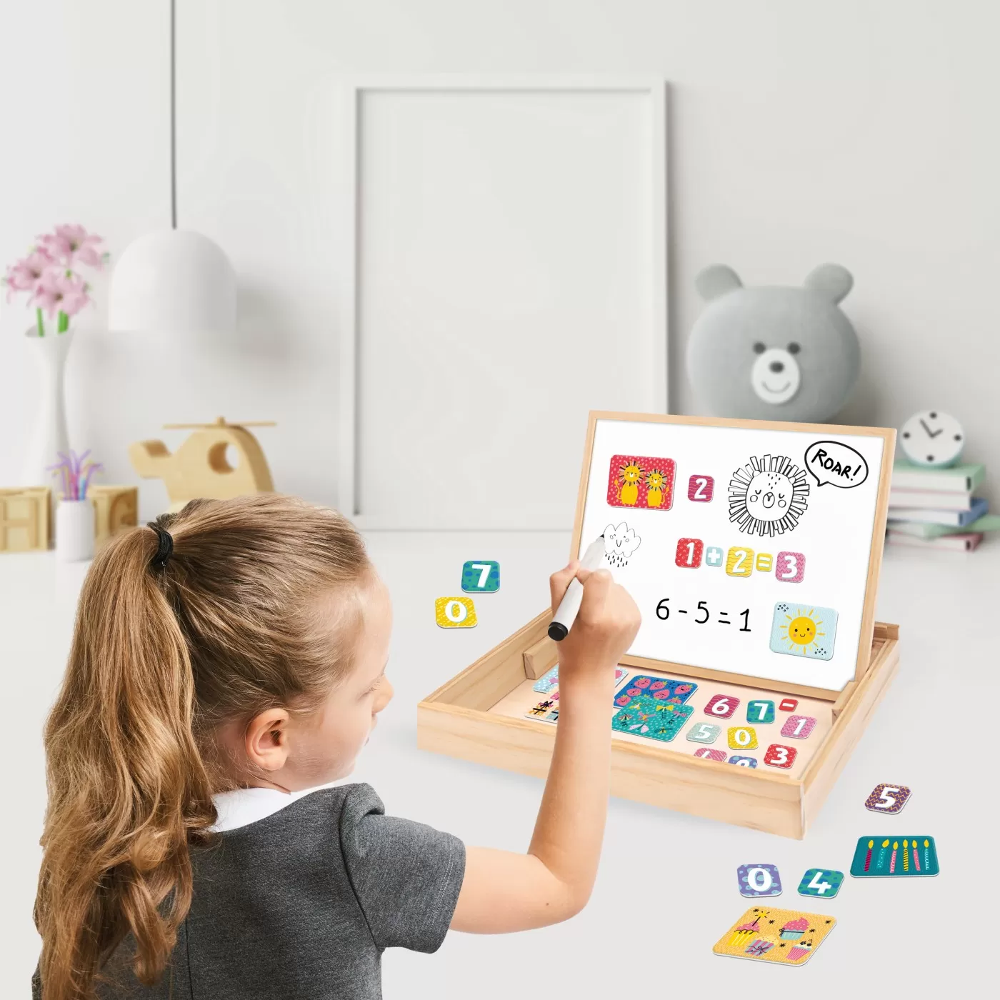 Tabla magnetica sevalet de masa, varsta de la 3 ani la 7 ani [3]