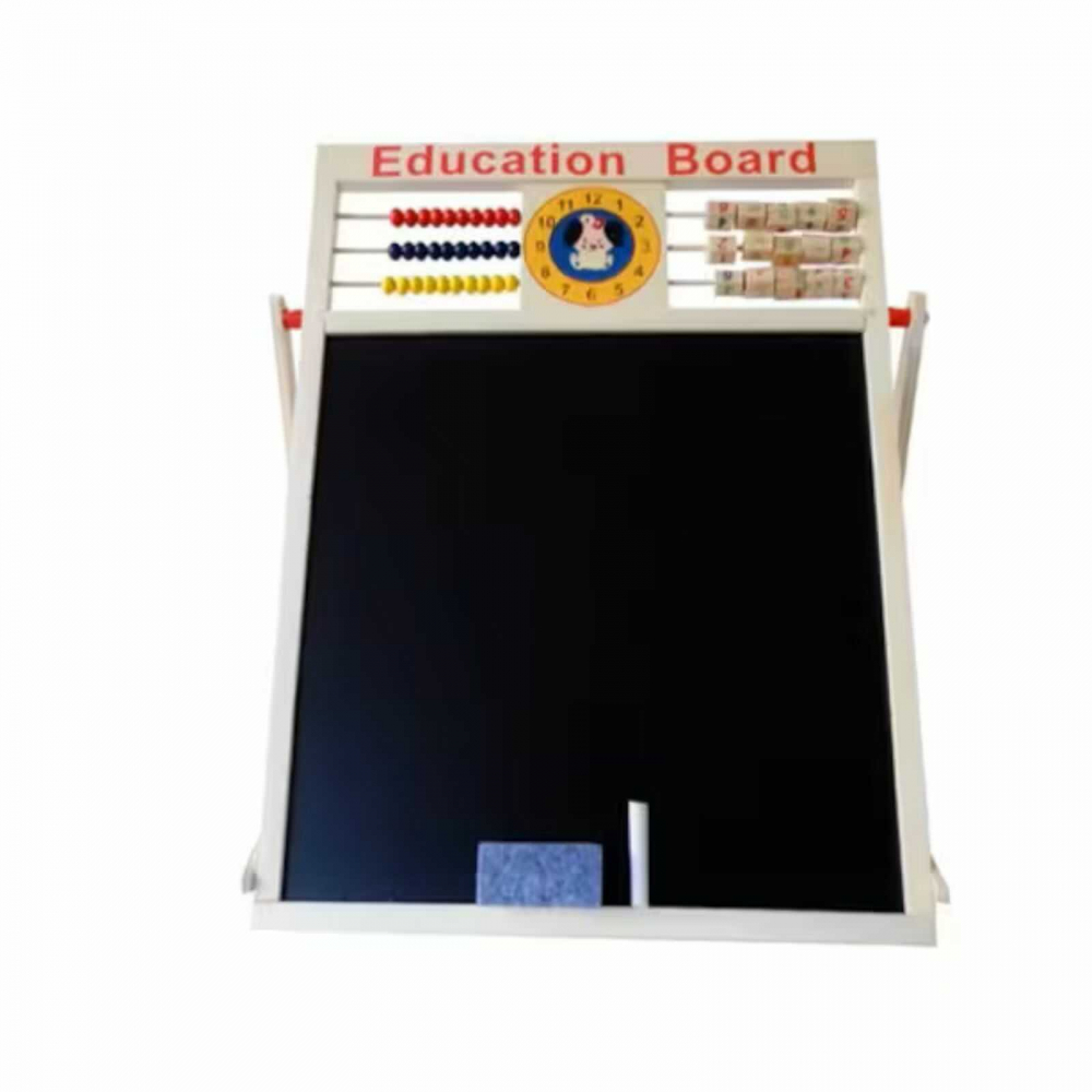 Tabla magnetica copii 63 x 46.5 cm cu litere, cifre, abac si ceas [3]