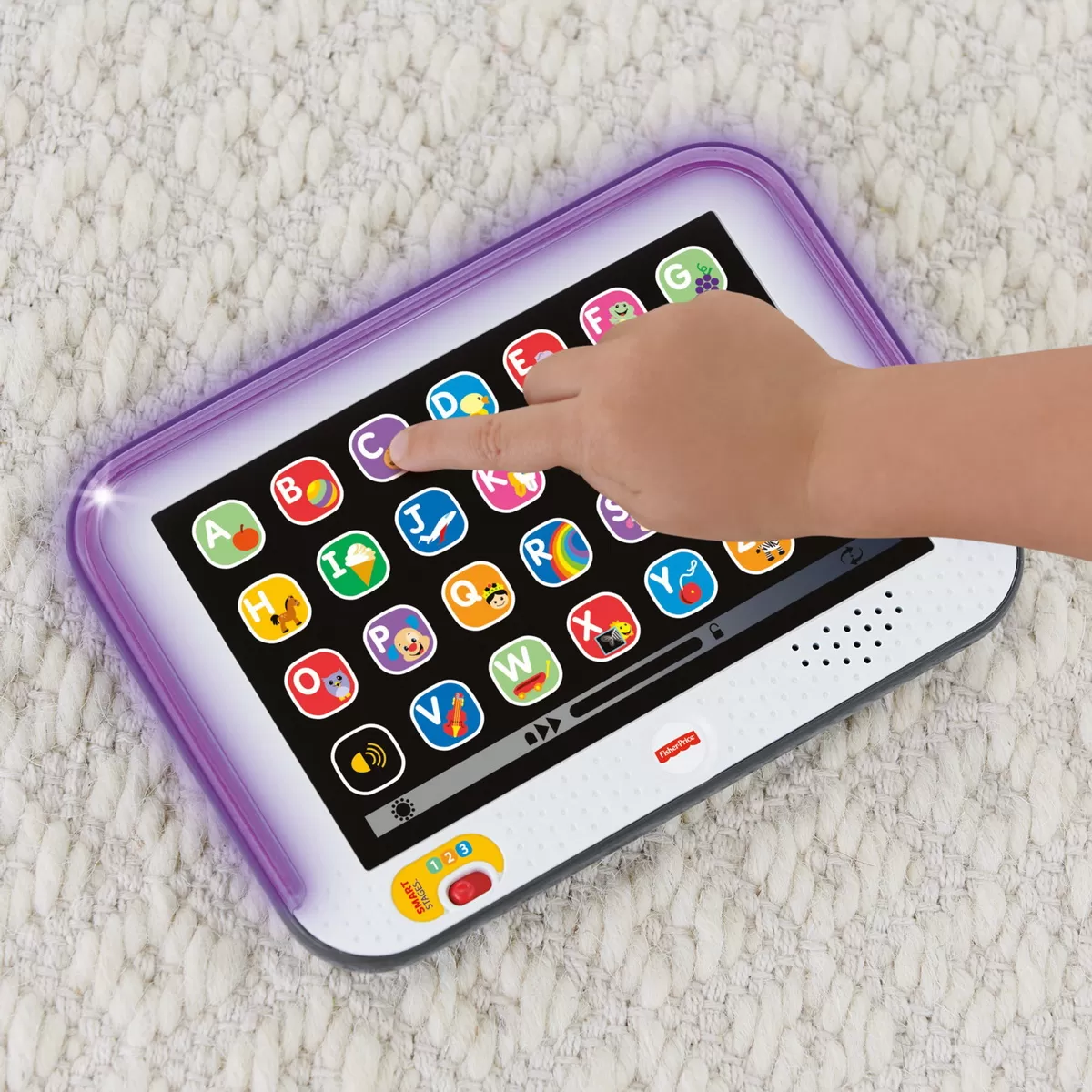 Tableta educativa cu 3 niveluri de dezvoltare limba romana fisher price, varsta de la 1 an la 6 ani [4]