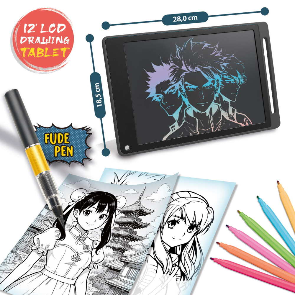 Tableta pentru desen KIDS ART- Academia Manga [4]