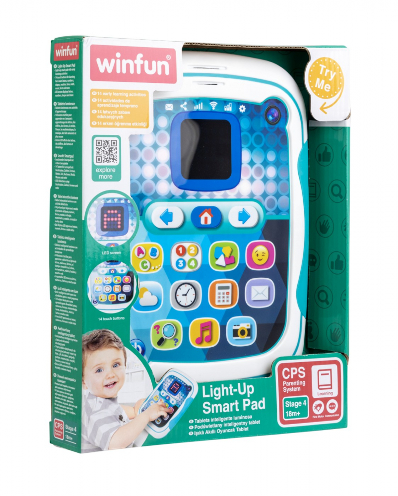 Tableta smart pentru bebelusi, winfun, varsta de la 2 ani la 4 ani [3]