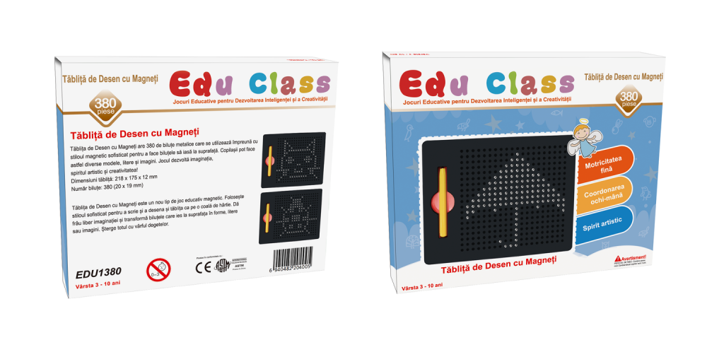 Tablita de desen cu magneti - 380 piese [2]