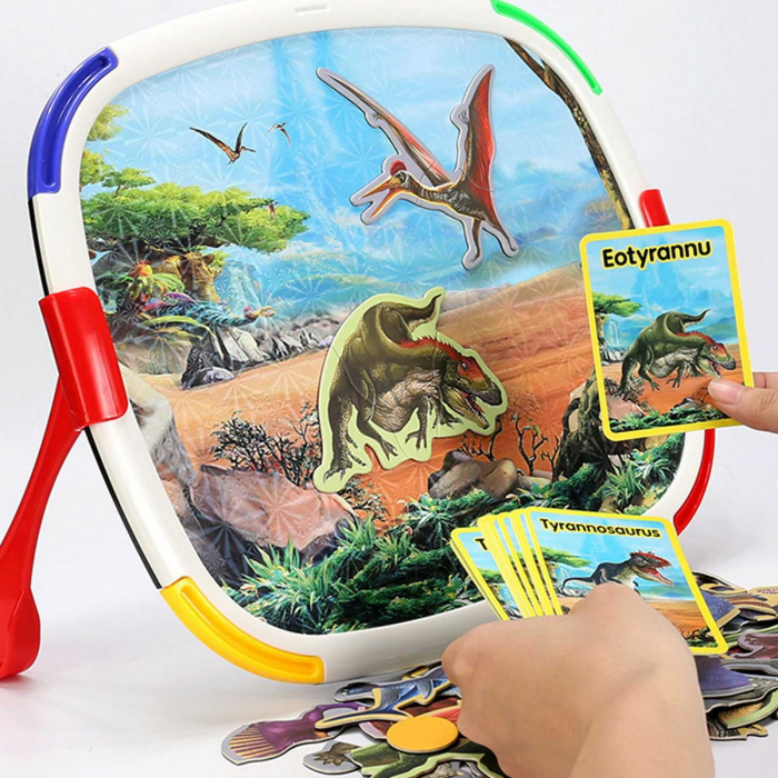 Tabla Magnetica pentru Desen si Joc Puzzle Dinozauri [5]