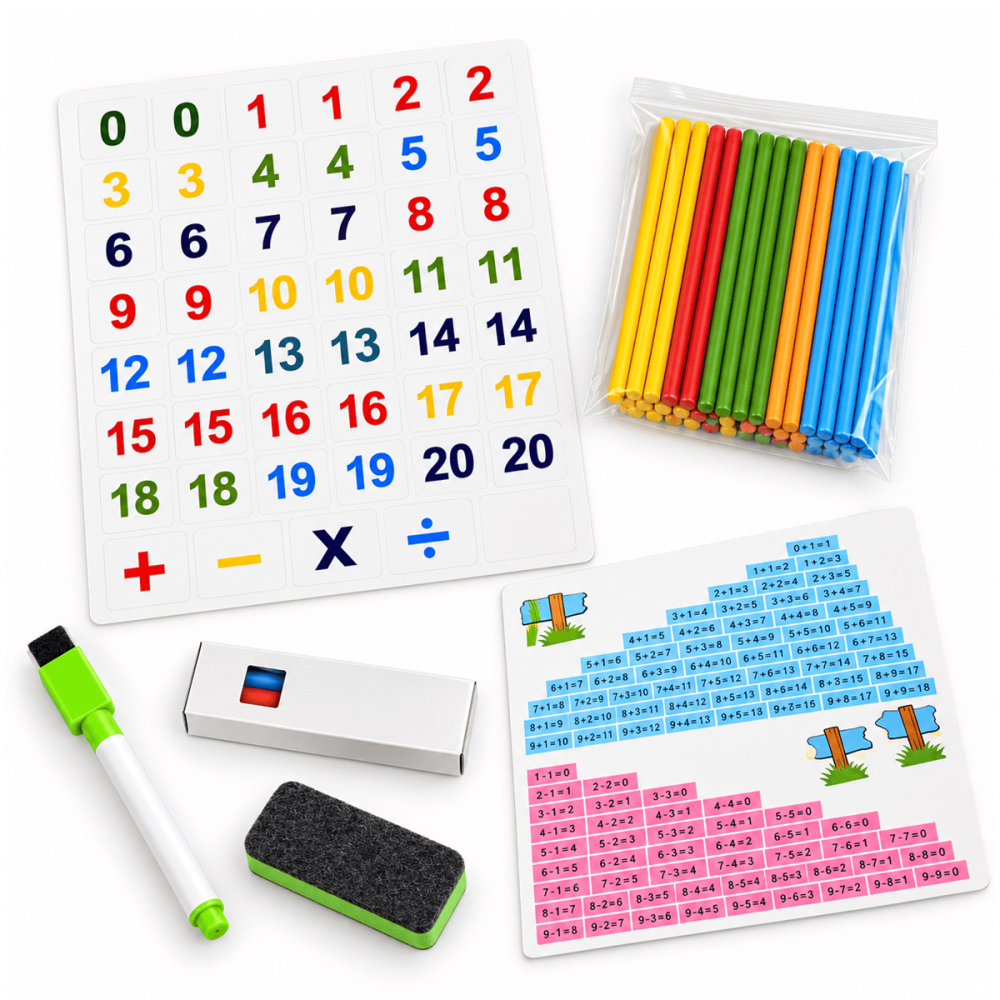 Tablita multifunctionala cu abac si calendar cu activitati in limba romana [4]