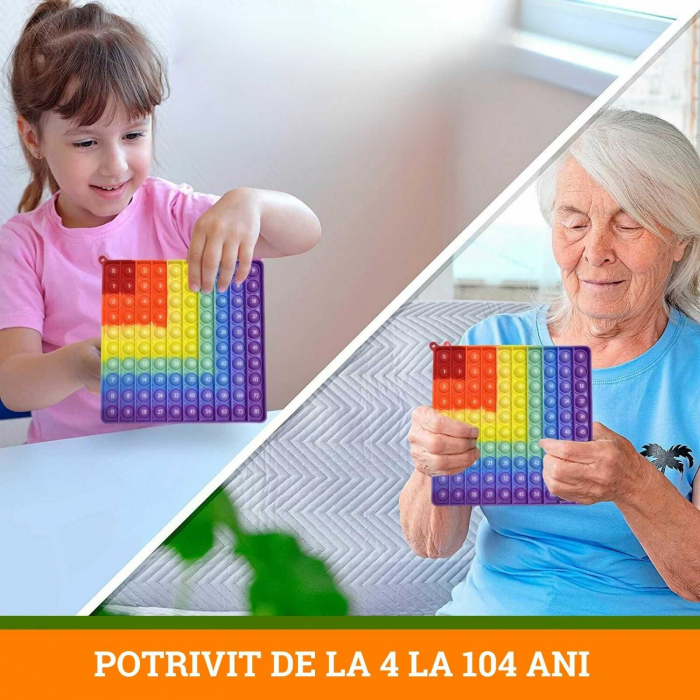 Pop It cu Cifre si Numere pentru Invatat Adunare si Inmultire [5]