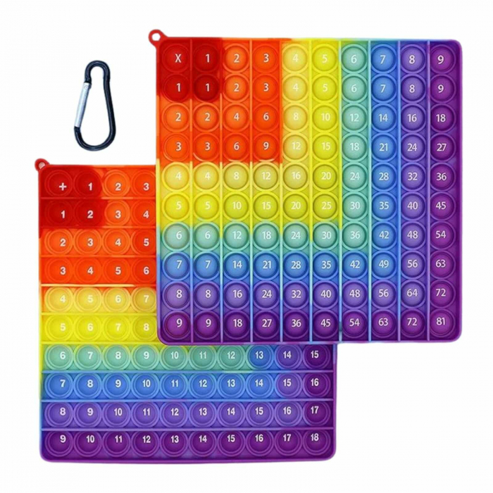 Pop It cu Cifre si Numere pentru Invatat Adunare si Inmultire [6]