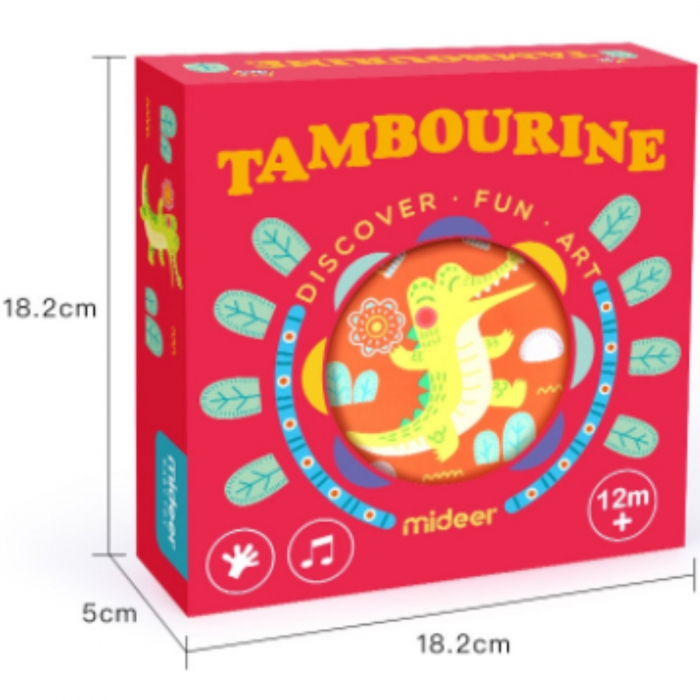 Jucarie muzicala zornaitoare ⭐ Tamburna din lemn [10]