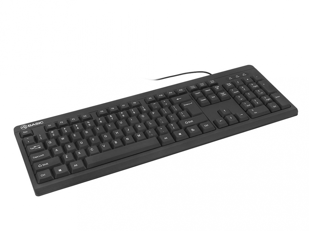 Tastatură cu fir Tellur Basic, US, USB, negru [3]