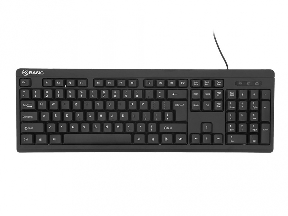 Tastatură cu fir Tellur Basic, US, USB, negru [1]