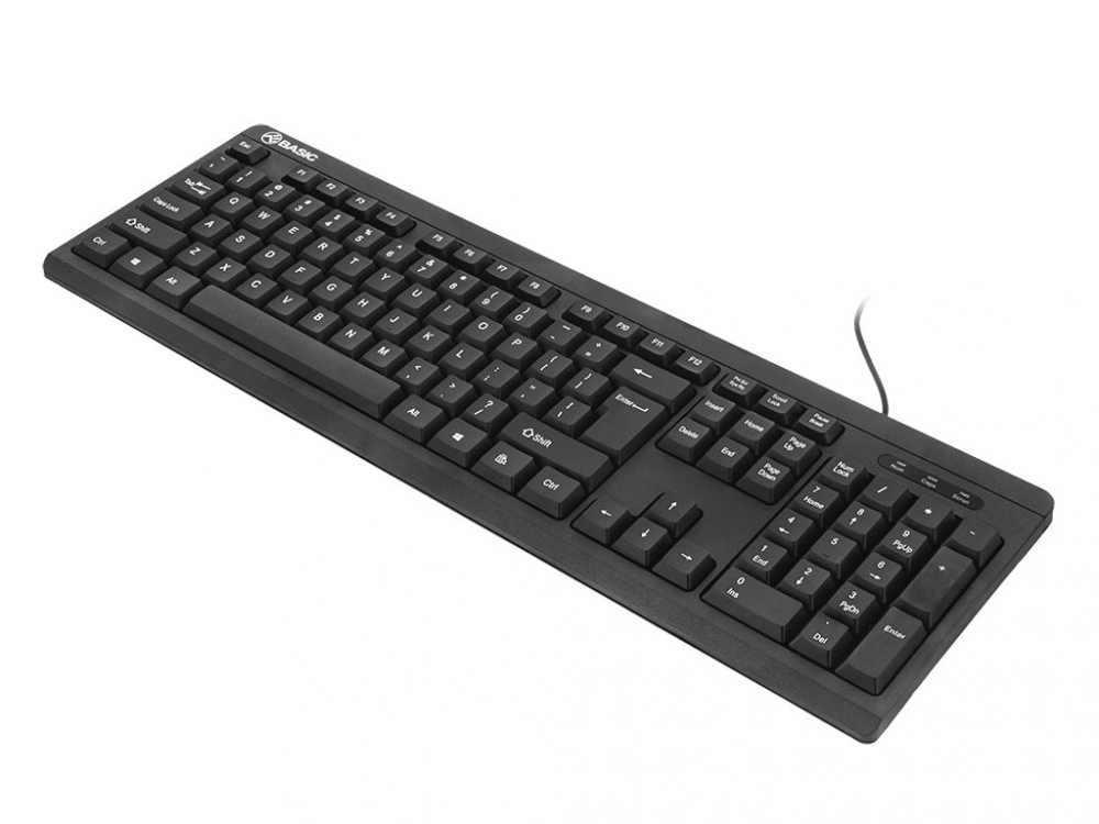 Tastatură cu fir Tellur Basic, US, USB, negru [2]