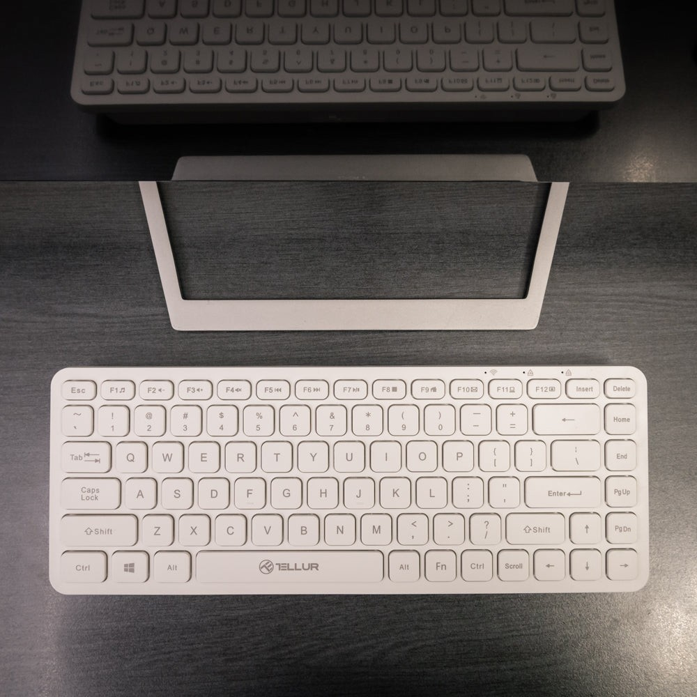 Tastatură fără fir Tellur, Mini, Alb [3]