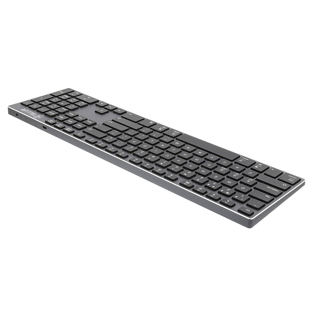 Tastatură fără fir Tellur Shade, Bluetooth, US, Alu, Gri Negru [6]