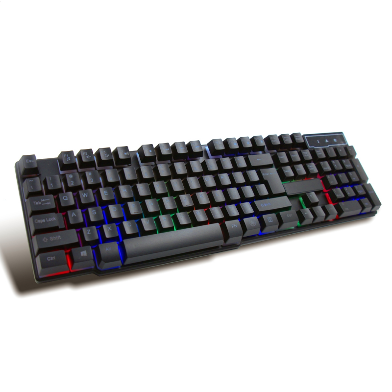 Tastatura Platinet Varr Pro-Gaming VRGBK7023B, USB, 104 taste iluminate RGB, cablu 1.4m, negru [2]